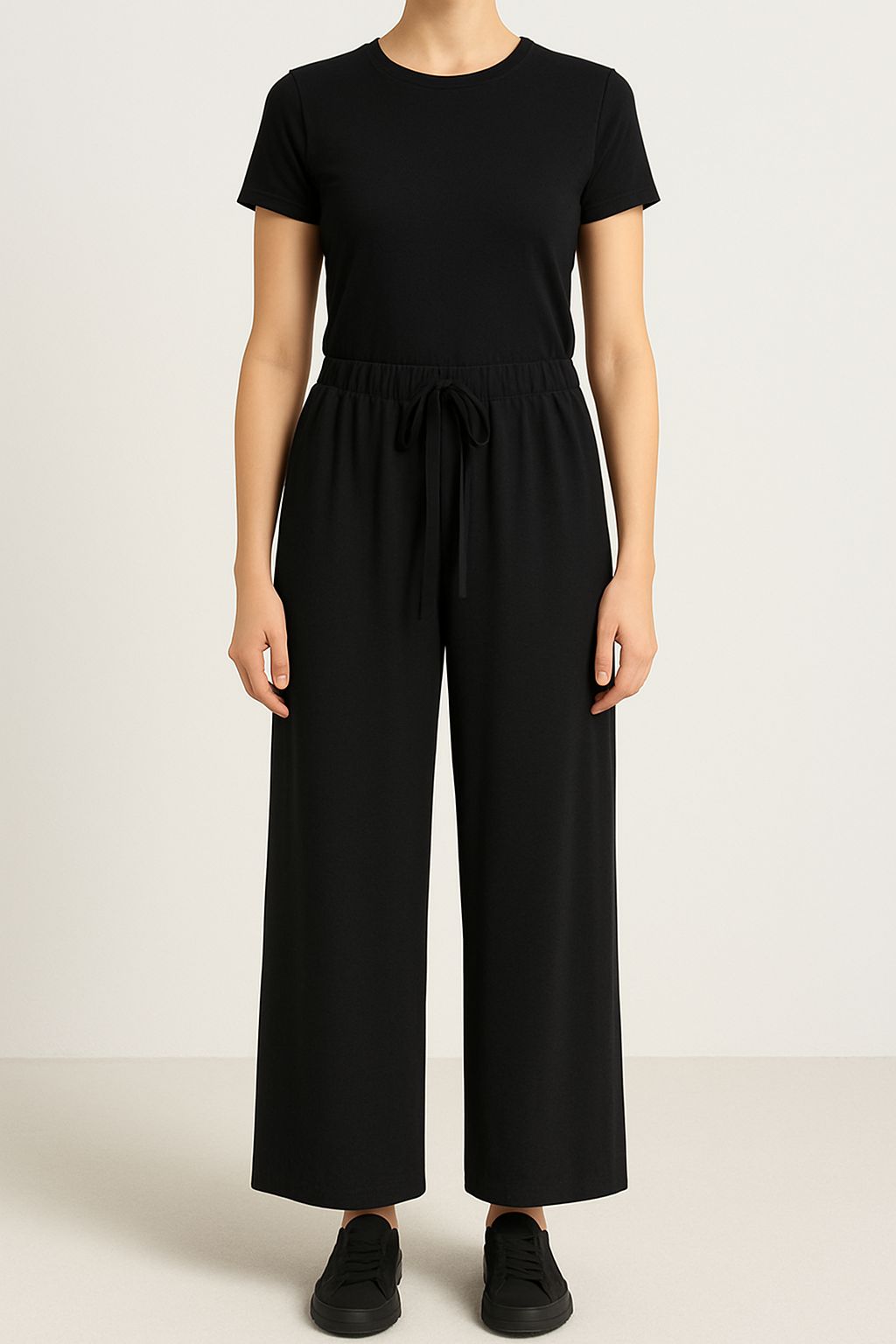 Pantaloni fluturasi negri