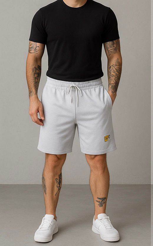 Pantaloni scurți „Core Grey” – Minimalism în mișcare