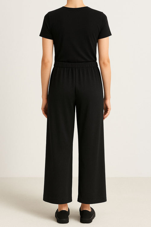 Pantaloni fluturasi negri