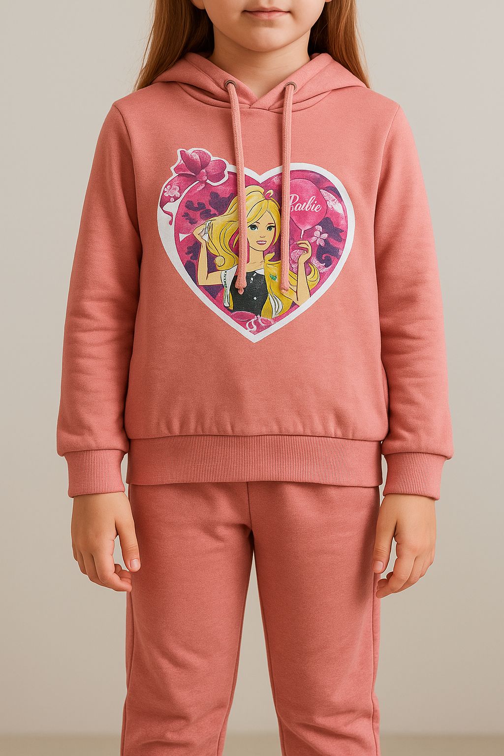 Trening roz cu imprimeu anime pentru fete – Blush Girl