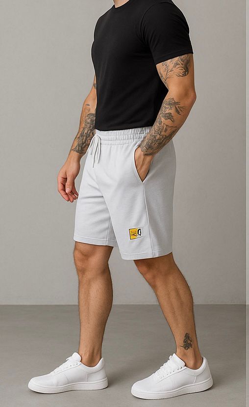 Pantaloni scurți „Core Grey” – Minimalism în mișcare