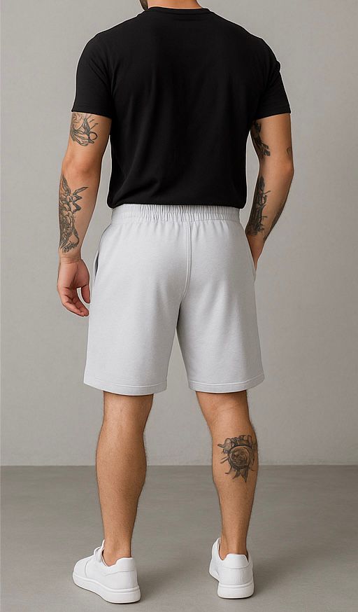 Pantaloni scurți „Core Grey” – Minimalism în mișcare